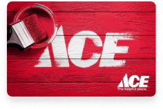 Красная подарочная карта ACE Hardware