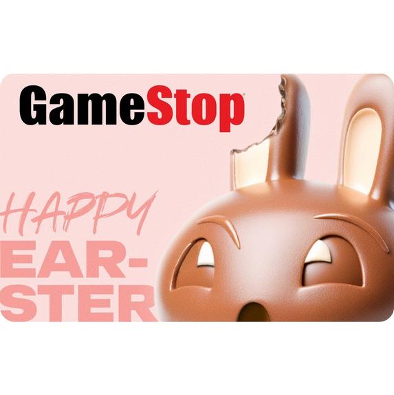 Брендированная подарочная карта GameStop с фирменным логотипом